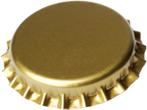 Kapsler, 100 stk. 29mm, Farve: Guld