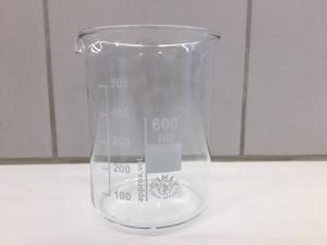 Målebæger - 600 ml - Borosilikat glas