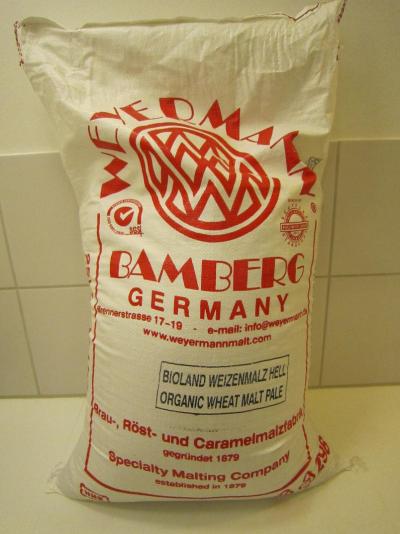 Billede 2 af 2 - Hvede Malt - 1 kg - Økologisk