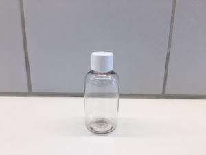 Plastflaske med låg - 50 ml