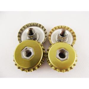 Kapsler - 26 mm - Til flasketrykmåler - 4 stk