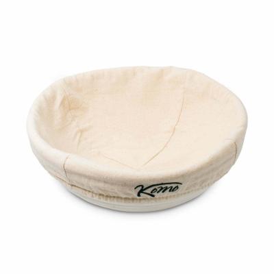 Picture 1 of 4 - Proofing basket - Round - With linen - for 1 kg dough
