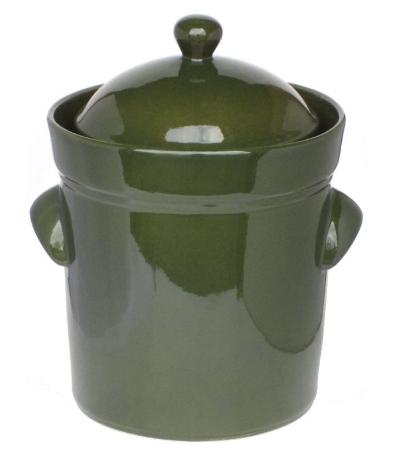 Picture 1 of 2 - Fermenting crock pot - 5 litres