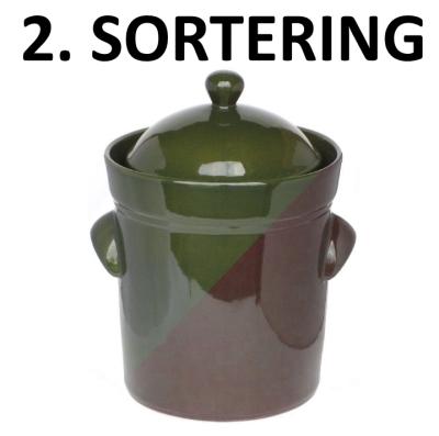 Picture of - Fermenteringskrukke, 5 liter - 2. SORTERING - Inkl. låg og vægtsten - Special price
