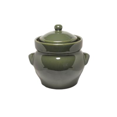 Picture 1 of 2 - Fermenting crock pot - 3 litres - NO weighting stones