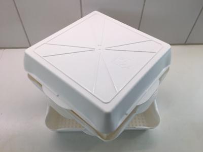 Picture of Cheese tray with center hole - Læg net og ostebakke på
