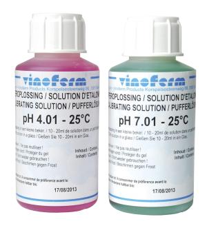Calibrating solution - pH 4.01 and pH 7.01