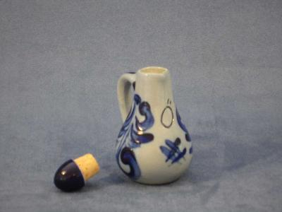 Picture of Lille flaske med prop, saltglasur (f.eks. til olie)