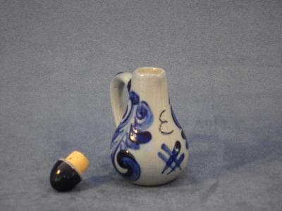 Picture of Lille flaske med prop, saltglasur