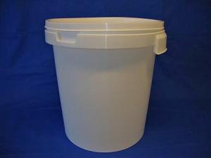 Bucket with lid, 32 liters.