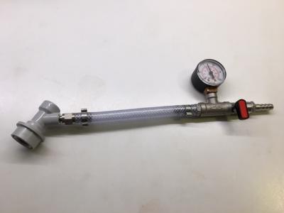 Picture of - Fustagekobling med manometer og ventil til trykmåling
