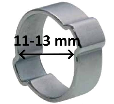 Picture of - Spændering - Klemring - Øreclips - 11-13 mm