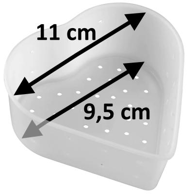 Picture 2 of 6 - Heart mould - 11 cm, H 4,5 cm