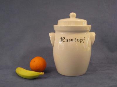 Picture 1 of 2 - Rumtopf Crock Pot - 3,5 litres.