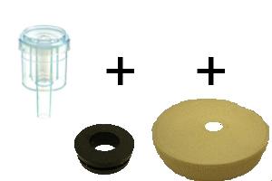Picture of - Lid kit with mini air lock for fermentation