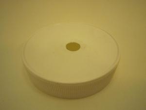 Plastic lid with hole - 82 mm