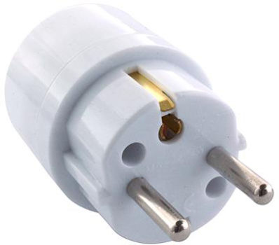 Picture 1 of 3 - Adapter, DK to Pin-Earth (Pind-Jord)
