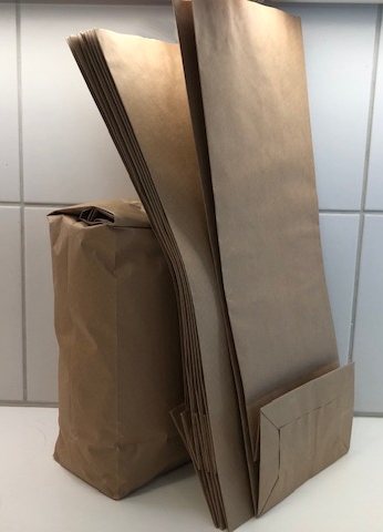 Billede af - Korn/melposer - 5 stk. - Stor