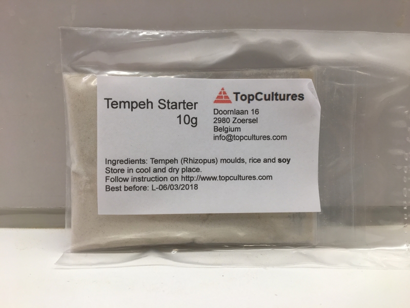 Billede 1 af 2 - Tempeh starterkultur - til 3-4 kg Tempeh