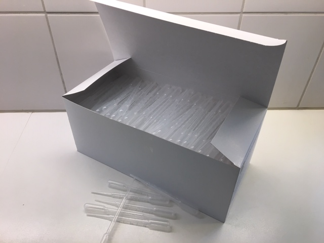 Billede 1 af 2 - Pipetter af plast, 500 stk.