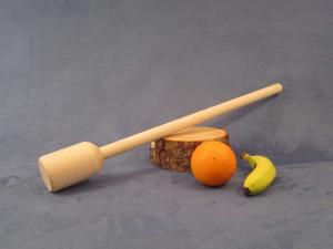 Wooden cabbage tamper