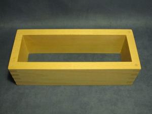 Wooden baking frame