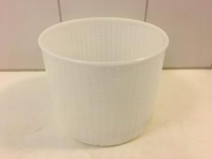 Round mould - Large - With bottom, Ø 20 cm, H 15,5 cm