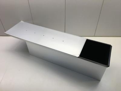 Picture of - Brødform med skydelåg - 40 cm x 12 cm x 12 cm - Teflonbehandlet